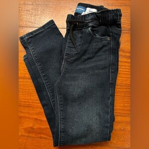 OLD NAVY NWOT Kids Dark Navy Blue Skinny Jean With Drawstring Closure 5T